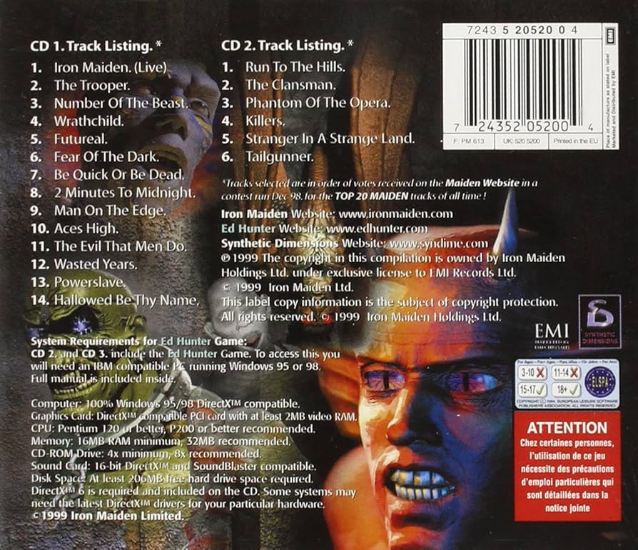 Ed Hunter: Amazon.pl: Płyty CD i winylowe